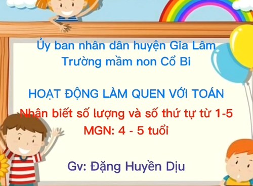 Lĩnh vực phát triển nhận thức